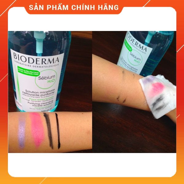 [CHÍNH HÃNG] Nước tẩy trang Bioderma 500ml nhập Pháp