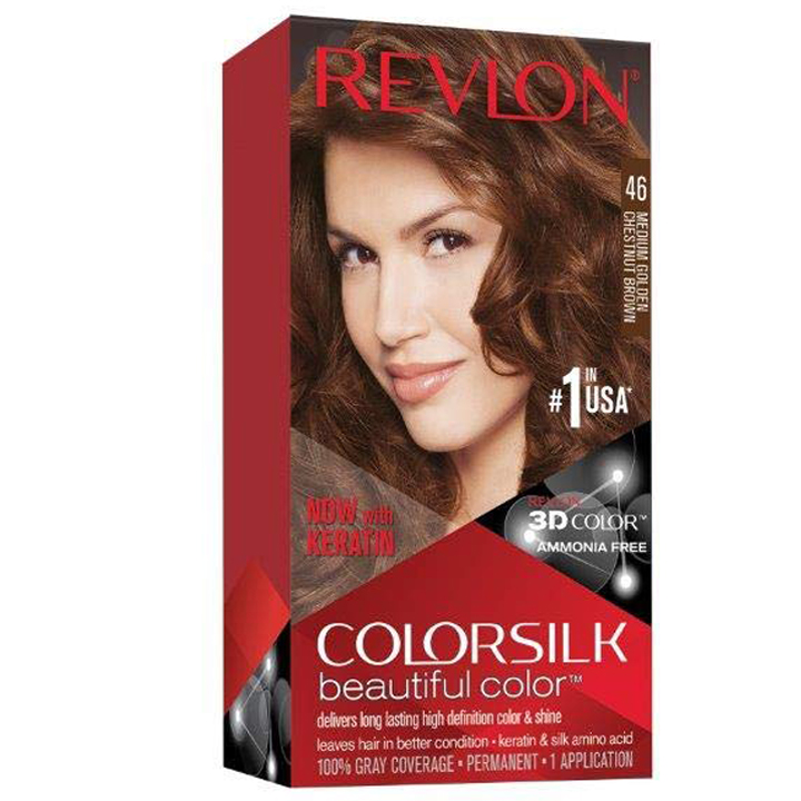 (HCM)Thuốc Nhuộm Tóc Số 20 (Nâu Đen) Revlon Colorsilk - Mỹ