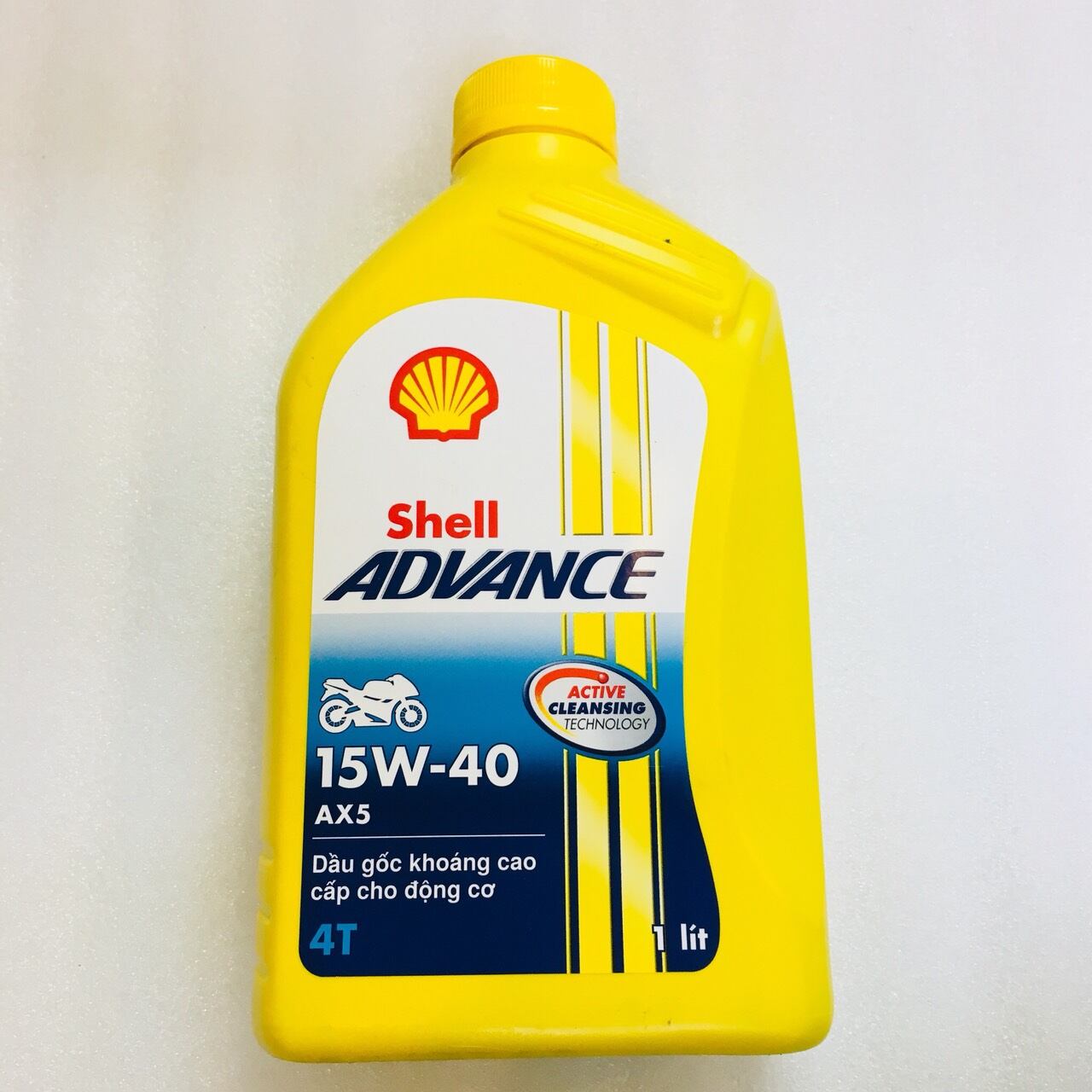 NHỚT SHELL ADVANCE AX5 15W-40 1L (Nhớt xe số)