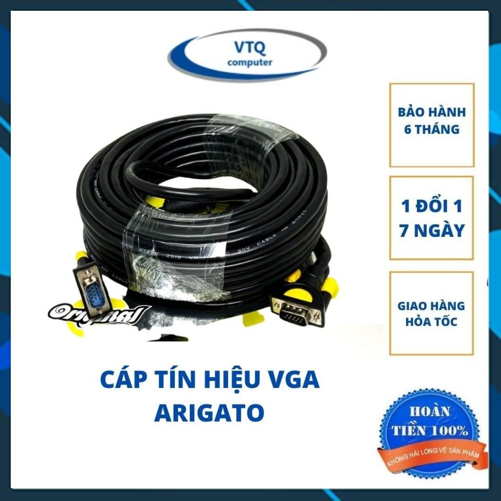Dây Vga, cáp tín hiệu 3+6 5m,10m,15m,20m chính hãng Arigato.vtq.computer