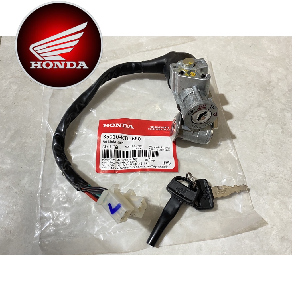 Bộ khóa điện Wave A 100 2007-2016 (35010KTL680)