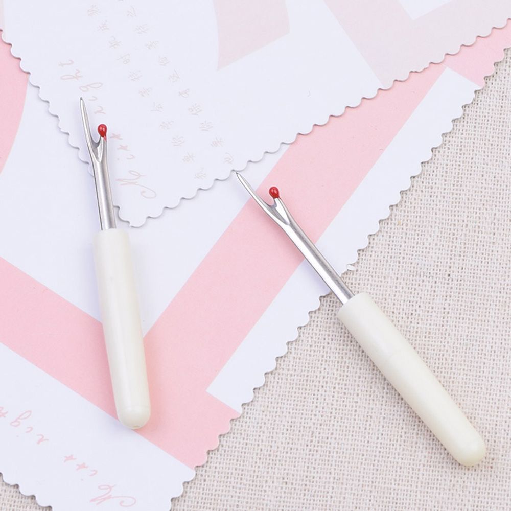 Qtnjve 2pcs thực tế cross-stitch thủ công nhà công cụ nghệ thuật kim chủ đề remover cross stitch unpicker cross stitch mở may phụ kiện