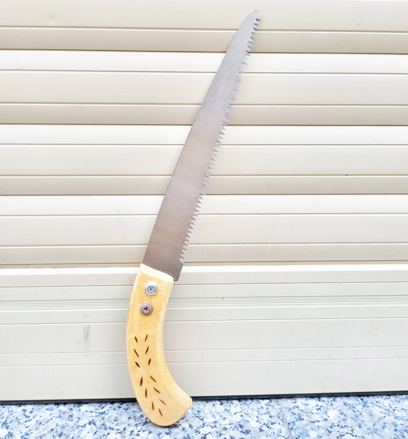 Cưa cầm tay cán gỗ dài 25cm