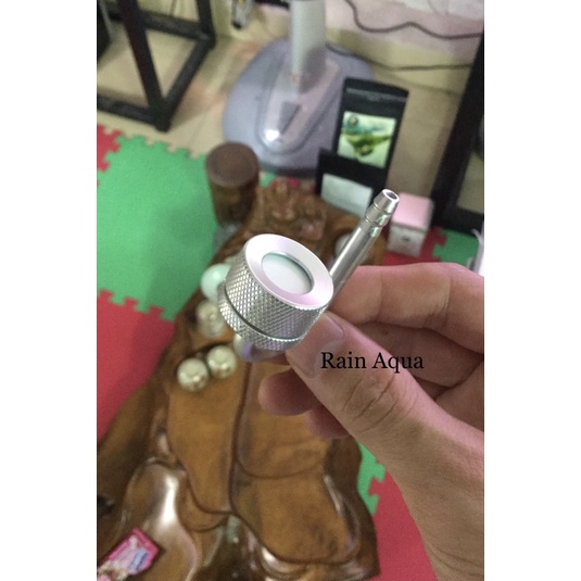 CỐC SỦI CO2 INOX MUFAN KÈM NÚT HÍT . Rain Aqua
