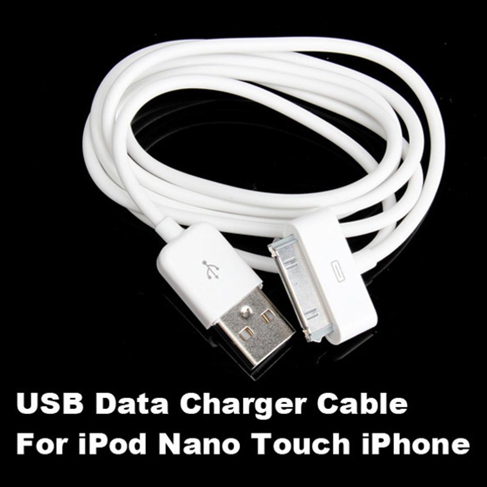 Dữ liệu USB sạc đồng bộ cáp cho Apple iPhone 4 4S 3G iPhone iPod nano