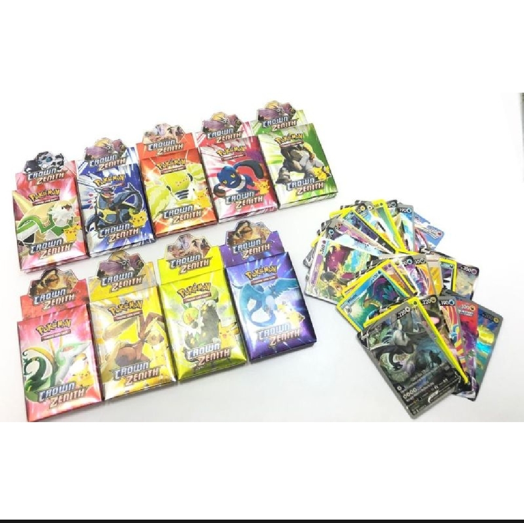 Mega VMax Pokémon Cards: Anime Game Deck for Kids - C1000. 