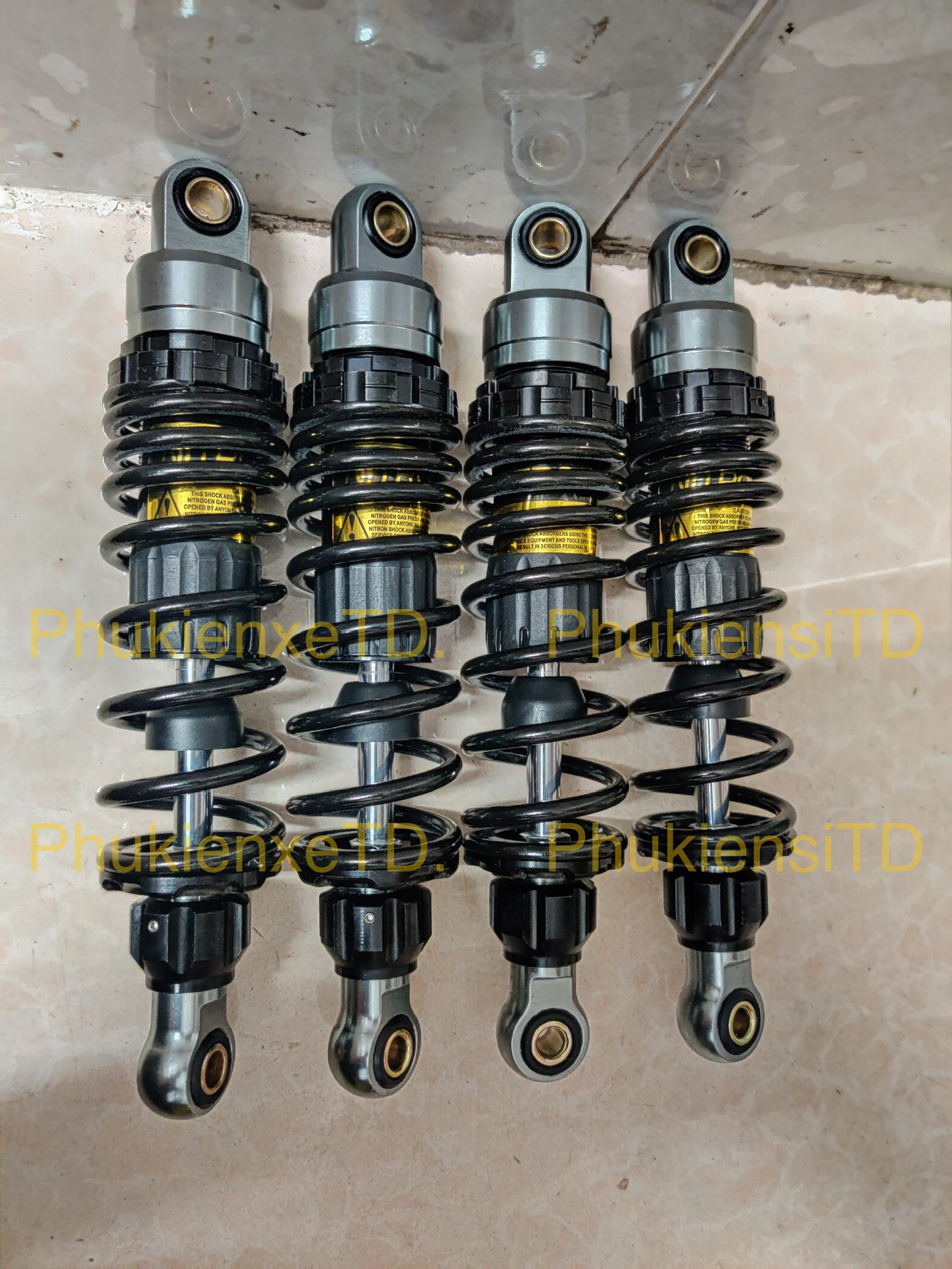 Phuộc Nitron lắp Dream Wave Elegant Axelo Future Charly Cub MD Galaxy Sirius Jupiter Taurus Max Win Charly....