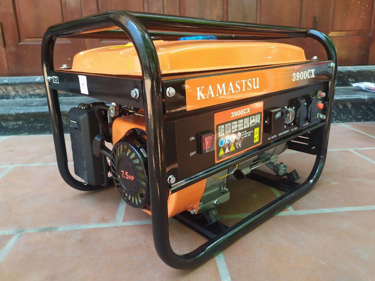 Máy Phát Điện Chạy Xăng 3kw Kamastsu 3900CX