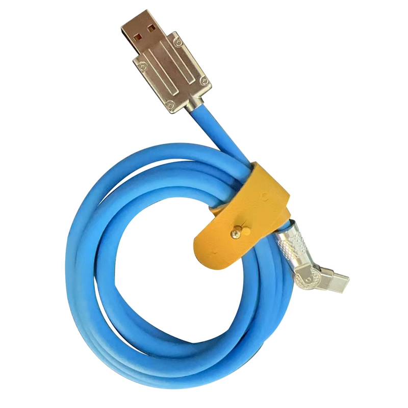 120W 6A Super Fast Charge Type-C Liquid Silicone Cable Quick USB Cable for Smart Phone Pixel Bold Data Line