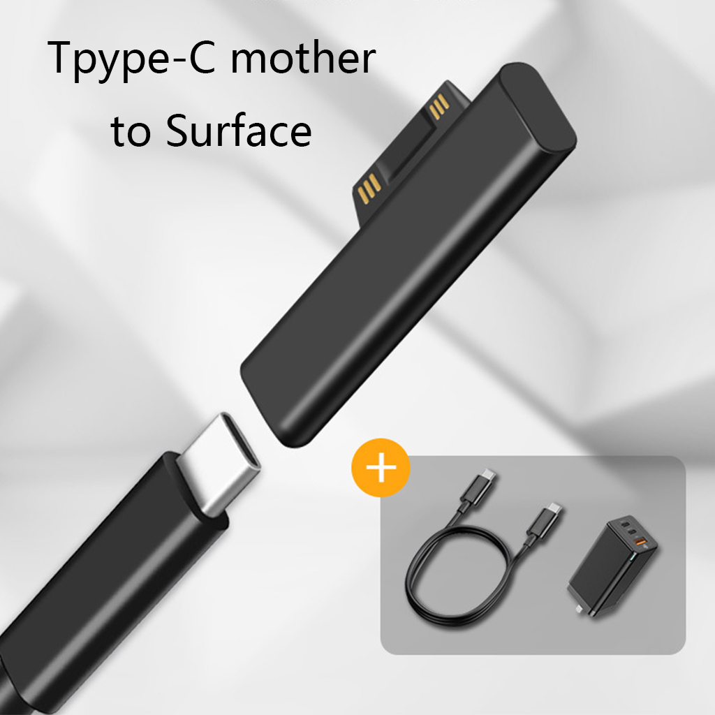 Loại-C Cổng kết nối cái cho Microsoft Surface Pro 3 4 5 6 đi USB C Adapter