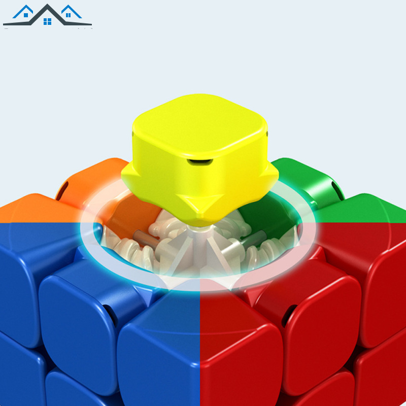 3x3 Moyu RS3M Magnetic Speed Cube Stickerless Magic Cube Puzzle Toy