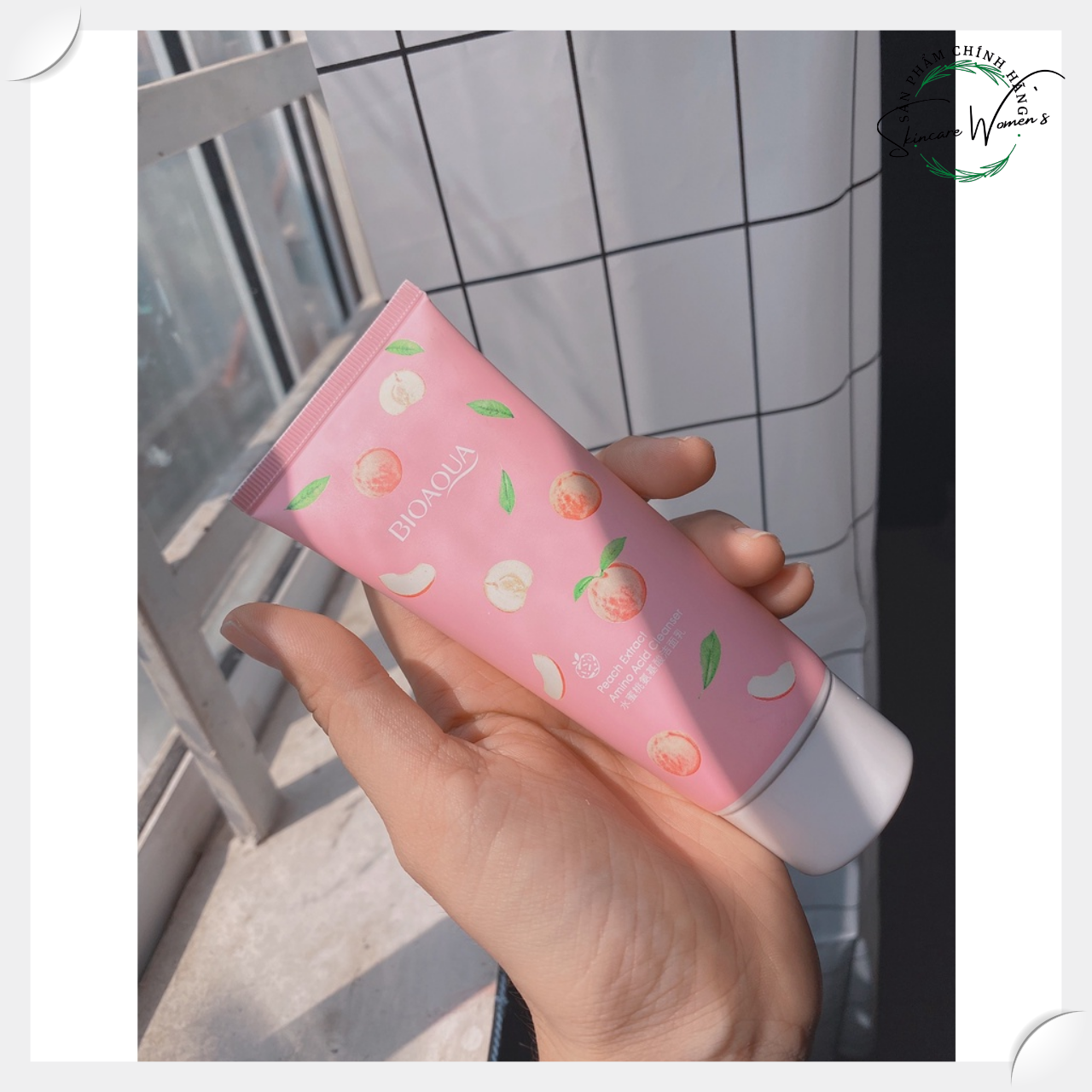Sữa Rửa Mặt ĐÀO TƯƠI BIOAQUA