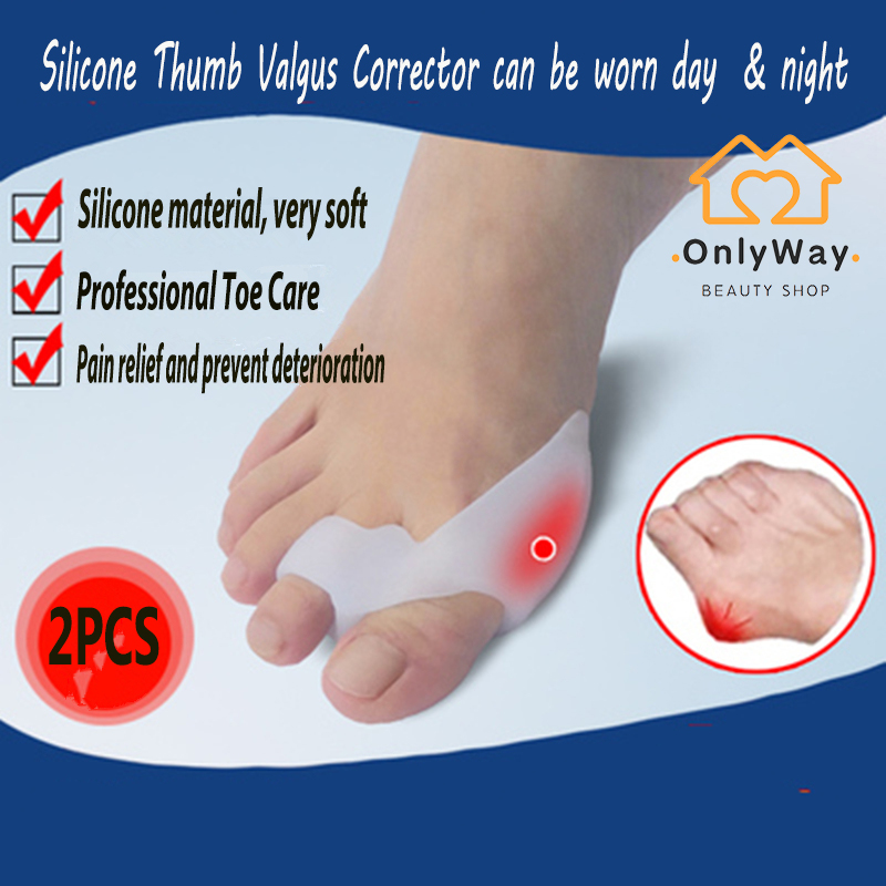 Toe Separator Hammer Straightener, Separators For Overlapping Toes, Gel Straighteners To Relax