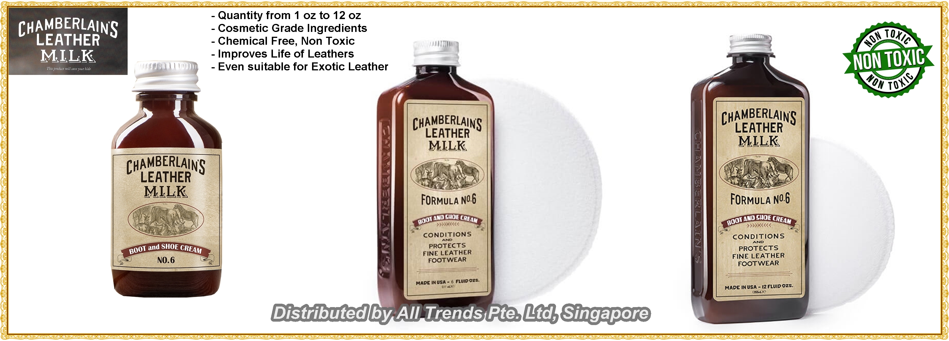 CHAMBERLAINS LEATHER MILK BOOT SHOE CREAM FORMULA –