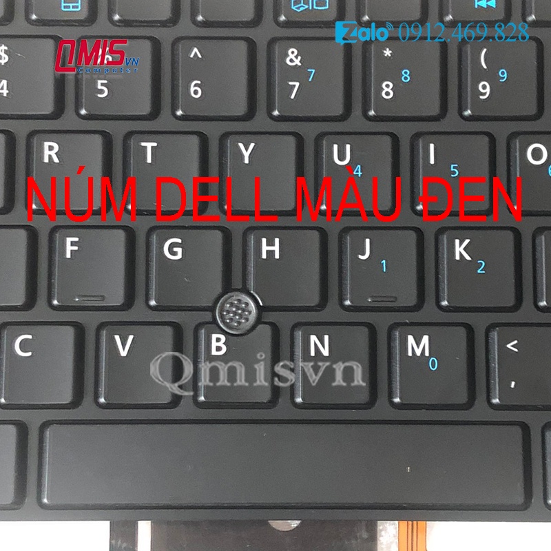 [TRACKPOINT DELL] 01 núm chuột bàn phím Dell Latitude E5520 E5530 E5540 E5550 E5570 E6400 E6410 E6420 E6430 E6440 E6500