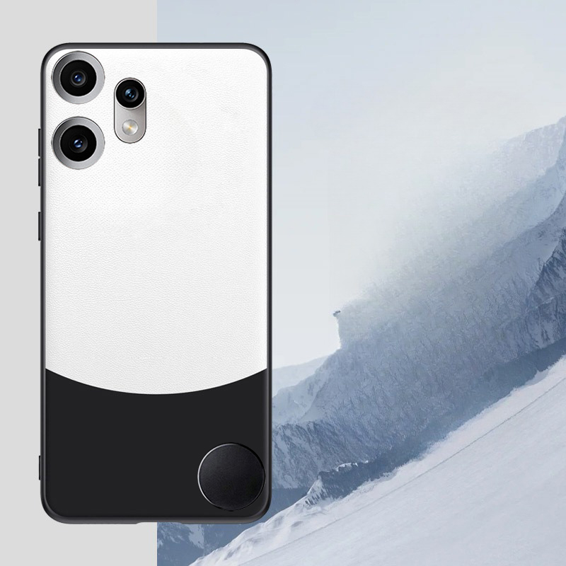 For%20Nothing%20CMF%20Phone%202%20Pro%20Phone%20case%20360%20Degrees%20Protection%20Leather%20Soft%20Border%20Anti-fingerprint%20Color%20Blocking%20Design%20For%20Nothing%20CMF%20Phone%202Pro%20Cover%20casing%20HP%20-%20Image%202