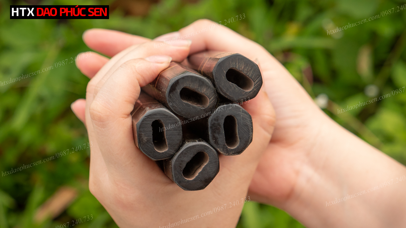 Cán dao Nhật bát giác gỗ - CN01