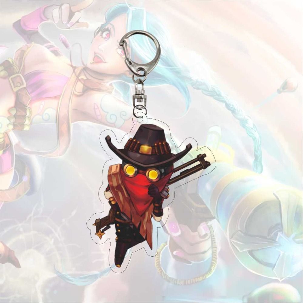 DXSFV Liên minh huyền thoại Móc khóa Acrylic LOL Acrylic LOL Móc khóa liên minh huyền thoại Móc chìa khóa xe ô tô Xayah/Yasuo/neeko Quà Tặng cặp đôi