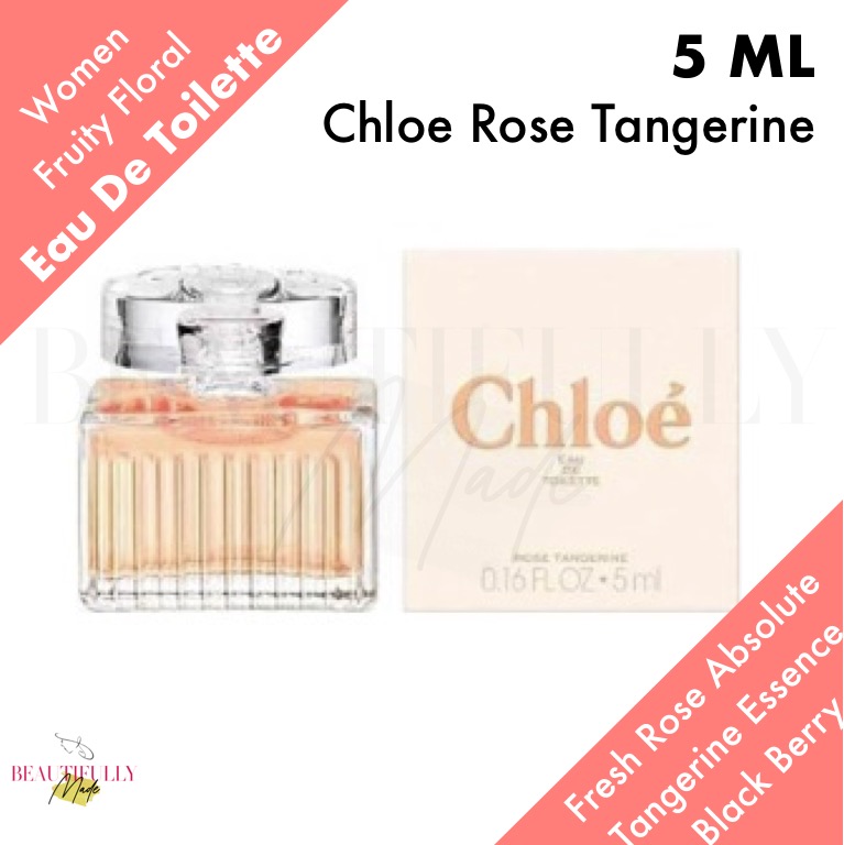 Chloe Eau De Toilette Rose Tangerine 5ml Miniature Travel Size - Main Image