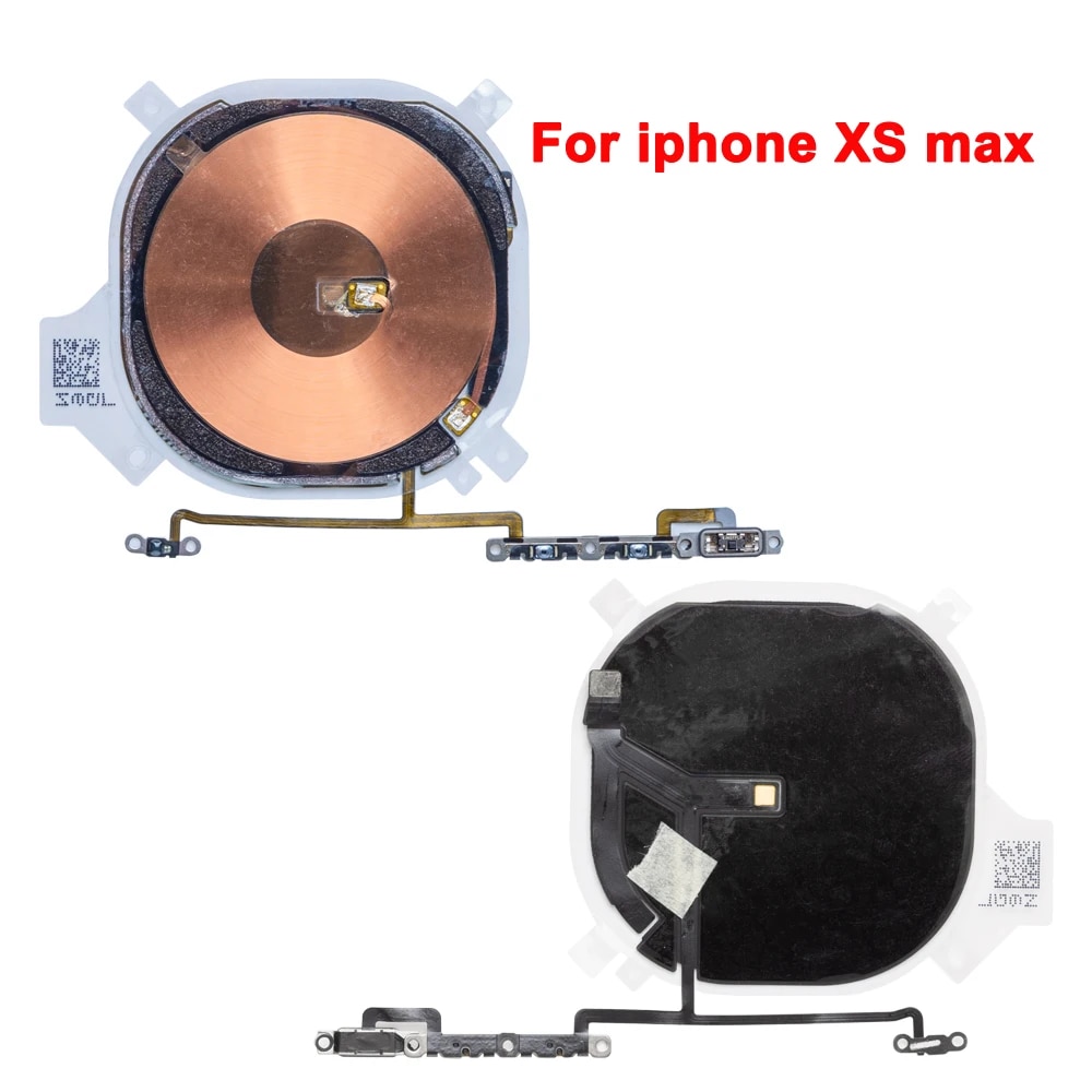 NEW Wireless Charging Chip NFC Coil With Volume For iPhone 8 Plus X XR XS 11 12 13 Pro Max Mini Charger Panel Sticker Flex Cable. 