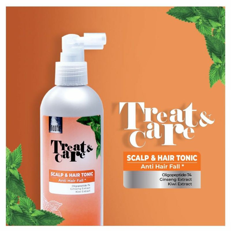 INAURA Treat & Care Scalp & Hair Tonic / Anti Hair Fall / Anti Dandruff / 250mL Lazada Indonesia