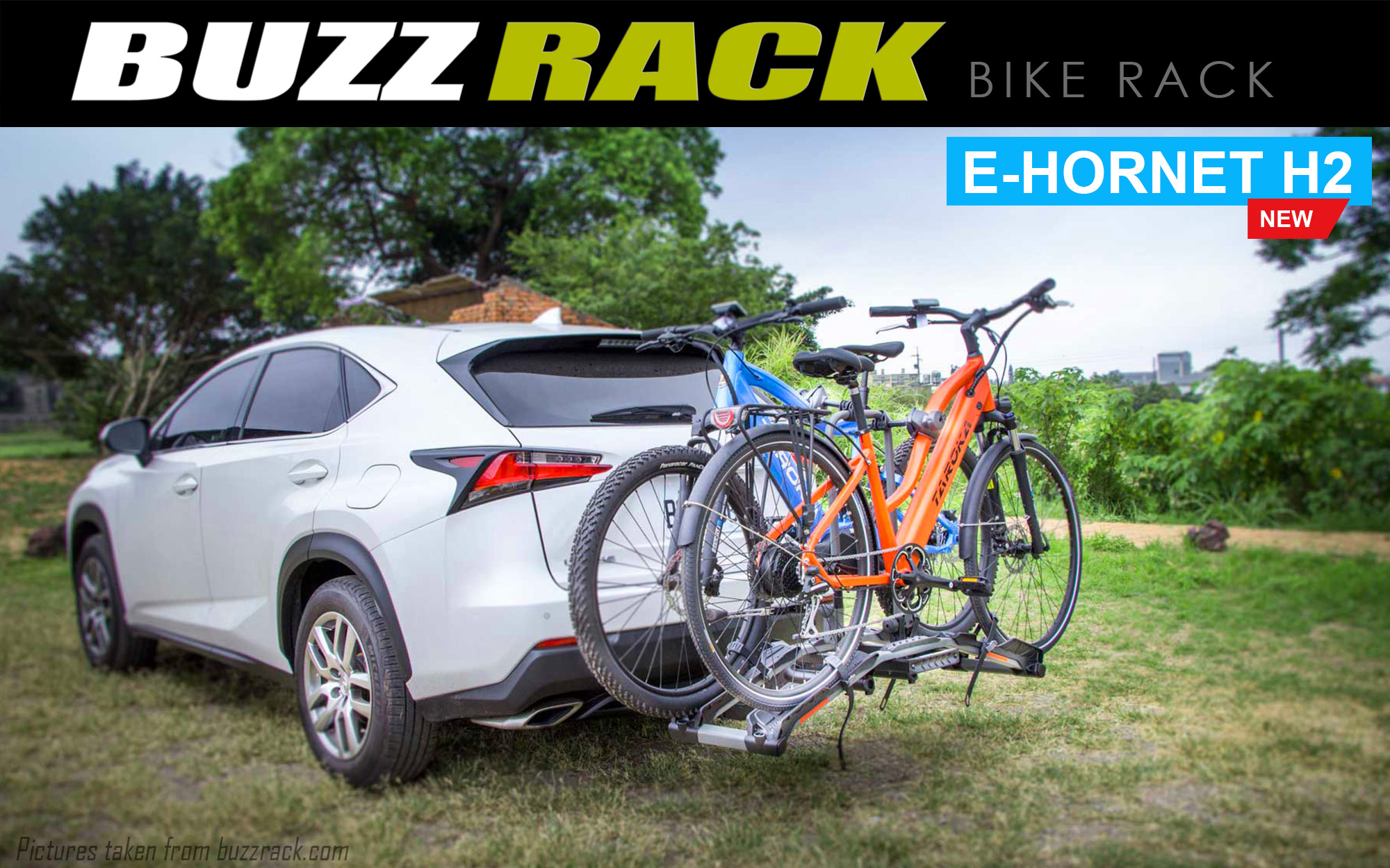 Genuine Buzzrack Bike Rack Hormet H2 Bike Carrier Compact Tow Hitch Mount  Platform towhitch mount bike carrier Lazada PH