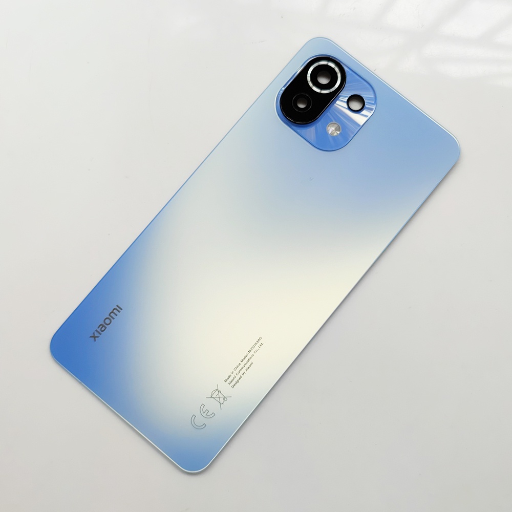 Original back glass cover for xiaomi 11 lite , back door replacement hard case, rear housing cover mi 11 lite 5g ne
