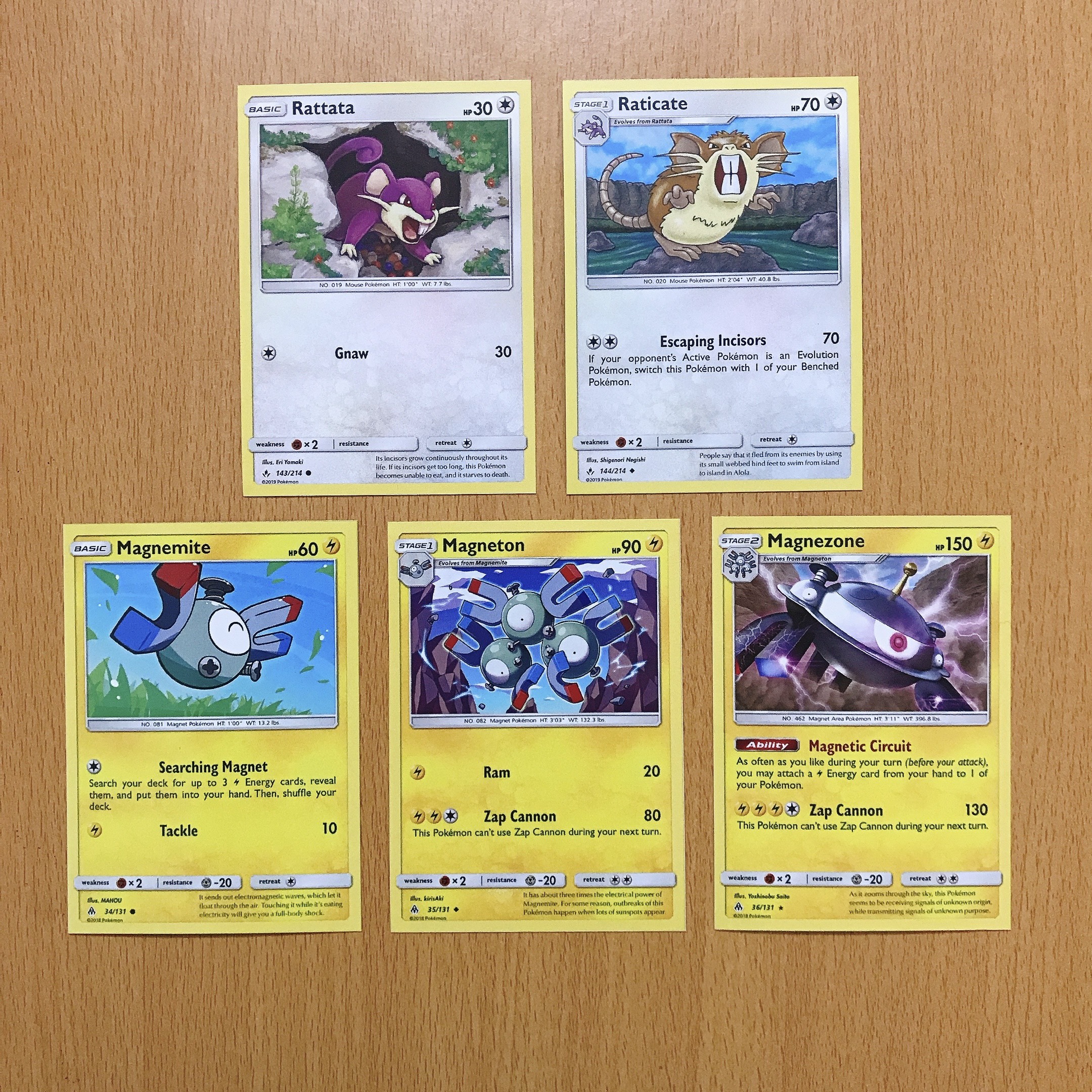 [BÀI IN] Bộ 60 Thẻ bài Pokémon Lightning Loop Unbroken Bonds - Pokémon Theme Deck 2019
