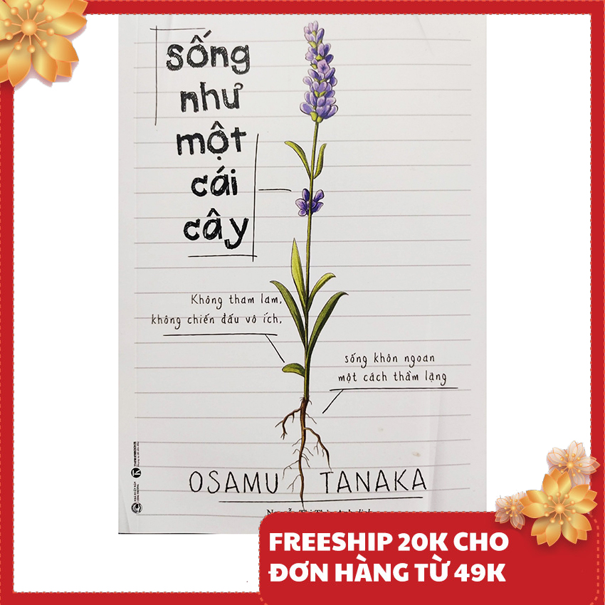 Sách - Sống như một cái cây - Tác giả Osamu Tanaka