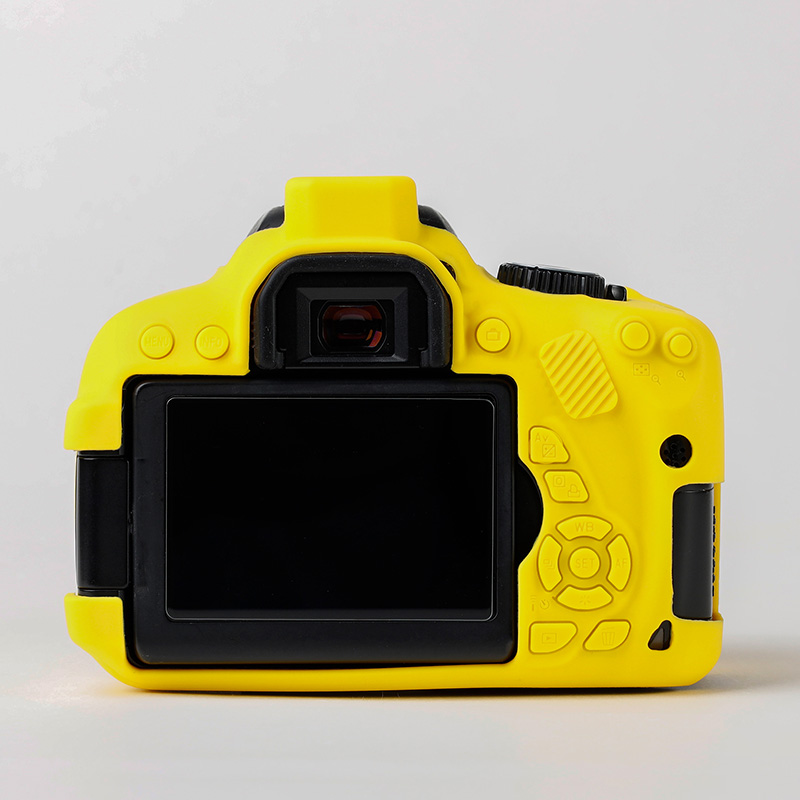 Ốp Thân Máy Ảnh Bằng Cao Su Silicon Mềm Cho Canon EOS 600D