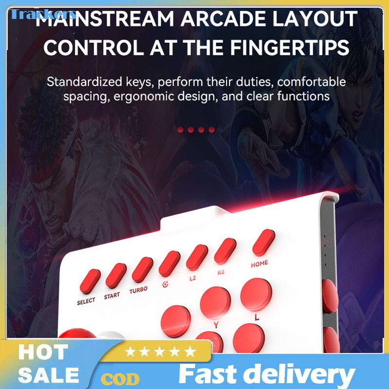 Y01 Arcade Fight Stick Joystick Game Controller Compatible For IPhone IOS Android PC Fighting Sticks【Returnable within 15 days】