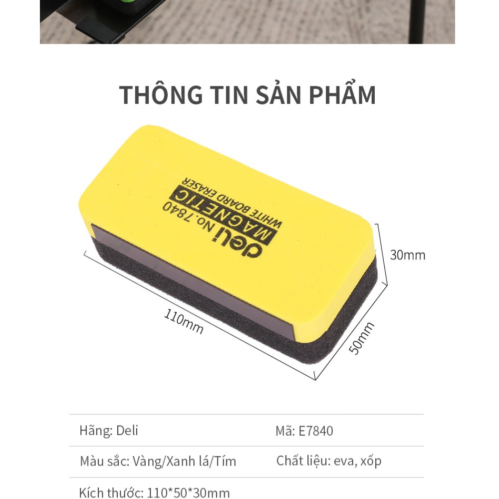 Lau bảng Deli 7840