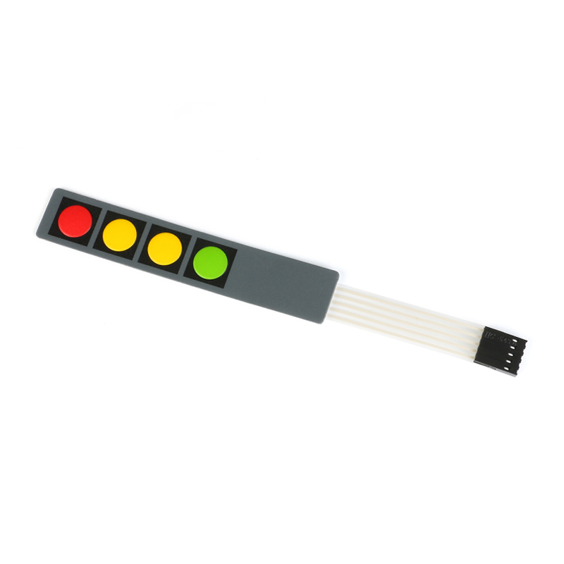 【TrendGlobe】1 2 3 4 Key Button Membrane Switch Matrix Array Keyboard Keypad Control Panel Pad DIY Kit For Arduino. 