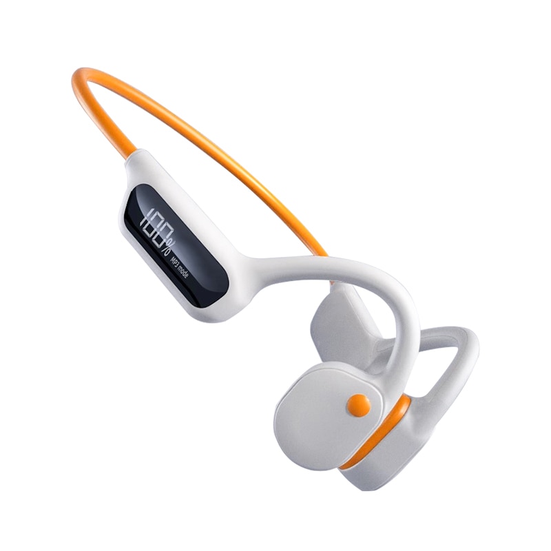 POLVCDG X10 Bone Conduction Bluetooth Headset Digital Display Swimming Waterproof To A Depth Of 30 Meters Waterproof Built-In32g