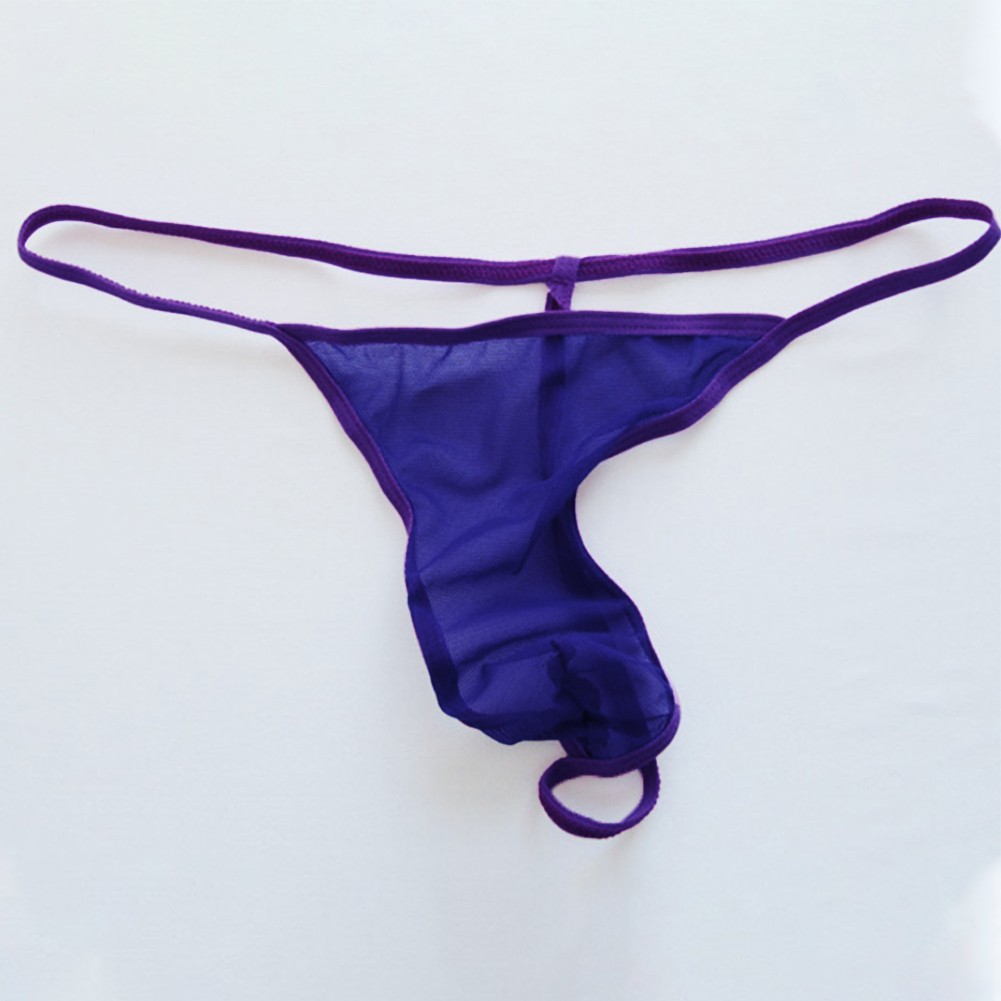G Strings Underwear Liquid Comfortable Fashion Micro See-through Stretch
