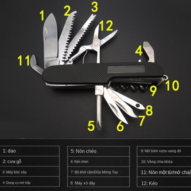 Bộ Dụng Cụ Đa Năng Scraper Saber - 11 Chức Năng