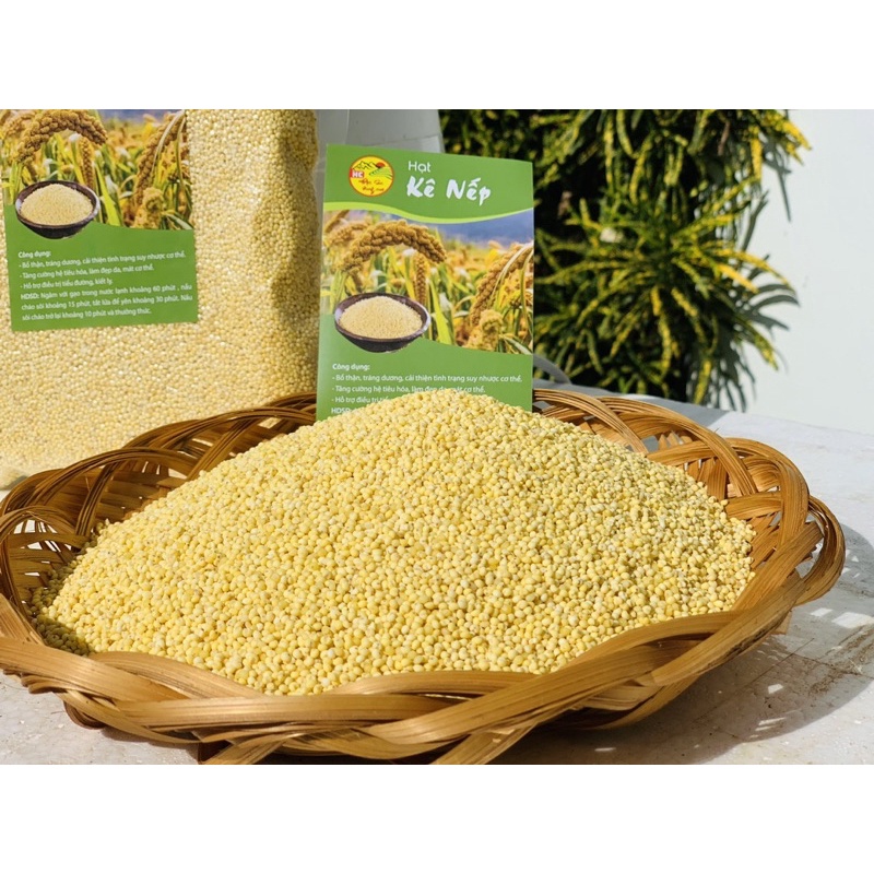 [FREESHIP] HẠT KÊ NẾP VÀNG THƠM CHUẨN ( Ăn dặm cho bé )