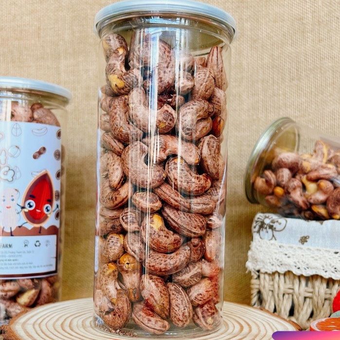 Hạt điều rang muối vỏ lụa , nguyên hạt chuẩn Bình Phước