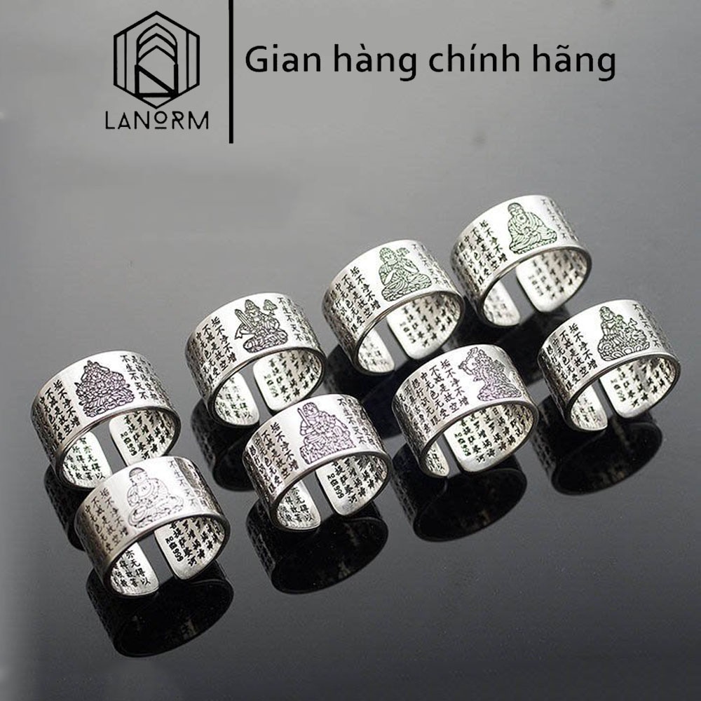 NHẪN BÁT NHÃ TÂM KINH TITAN KHÔNG GỈ