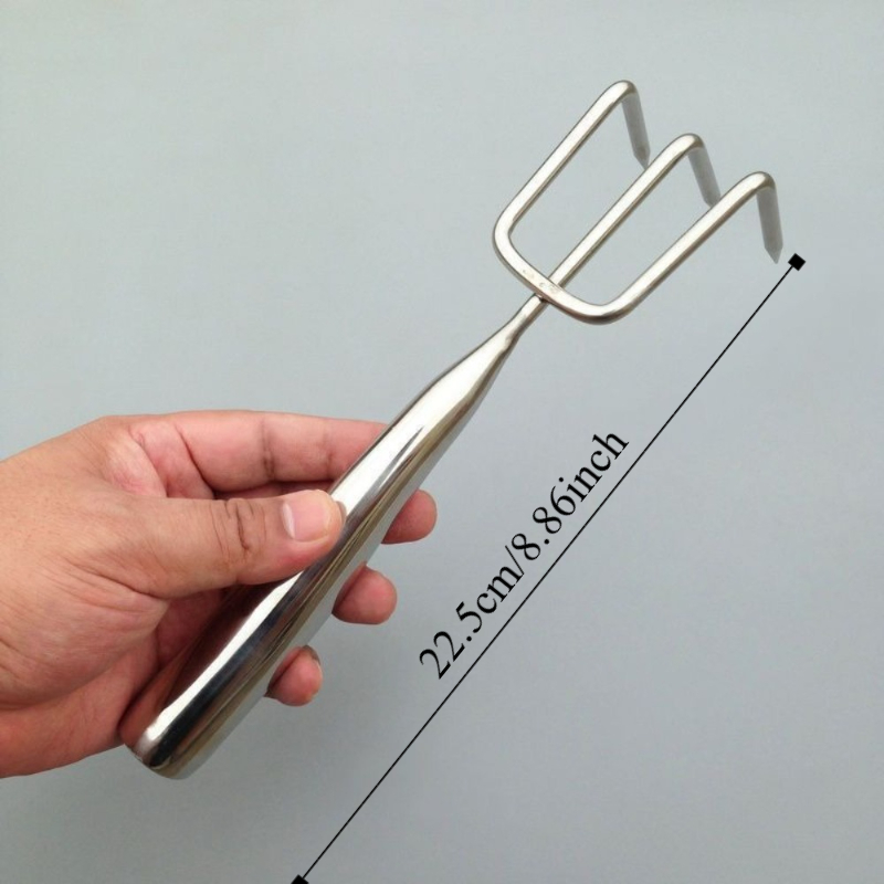 Soil Sweeper 3/5 Claws Garden Hand Rake Stainless Steel Integrated ...
