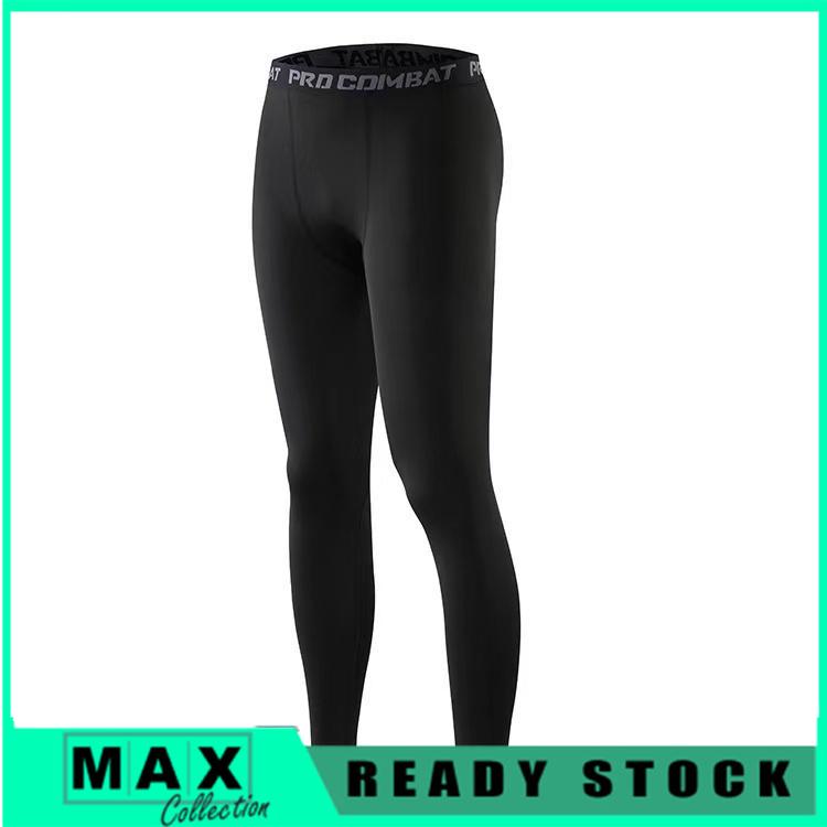 Pro Combat Unisex Legging Tight Gym Running Fitness Adult Sport Pants  Seluar Sukan Long/Short/3Quarter 6 Size