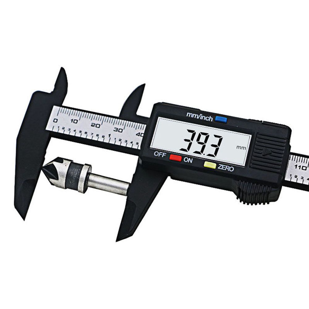 LTMGZ Điện tử Kỹ thuật số Sợi carbon Máy đo Vernier Calipers Công cụ đo lường Panme