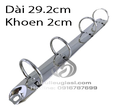 COMBO 10 GÁY CÒNG LÀM BÌA A4 (DÀI 29.2 CM, 4 KHOEN 2 CM)