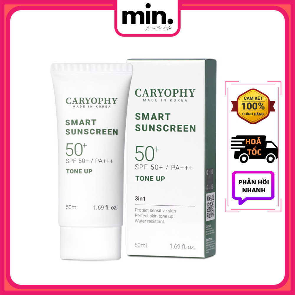 Kem Chống Nắng Caryophy Smart Sunscreen SPF50+ PA+++ _ Caryophy Chính Hãng
