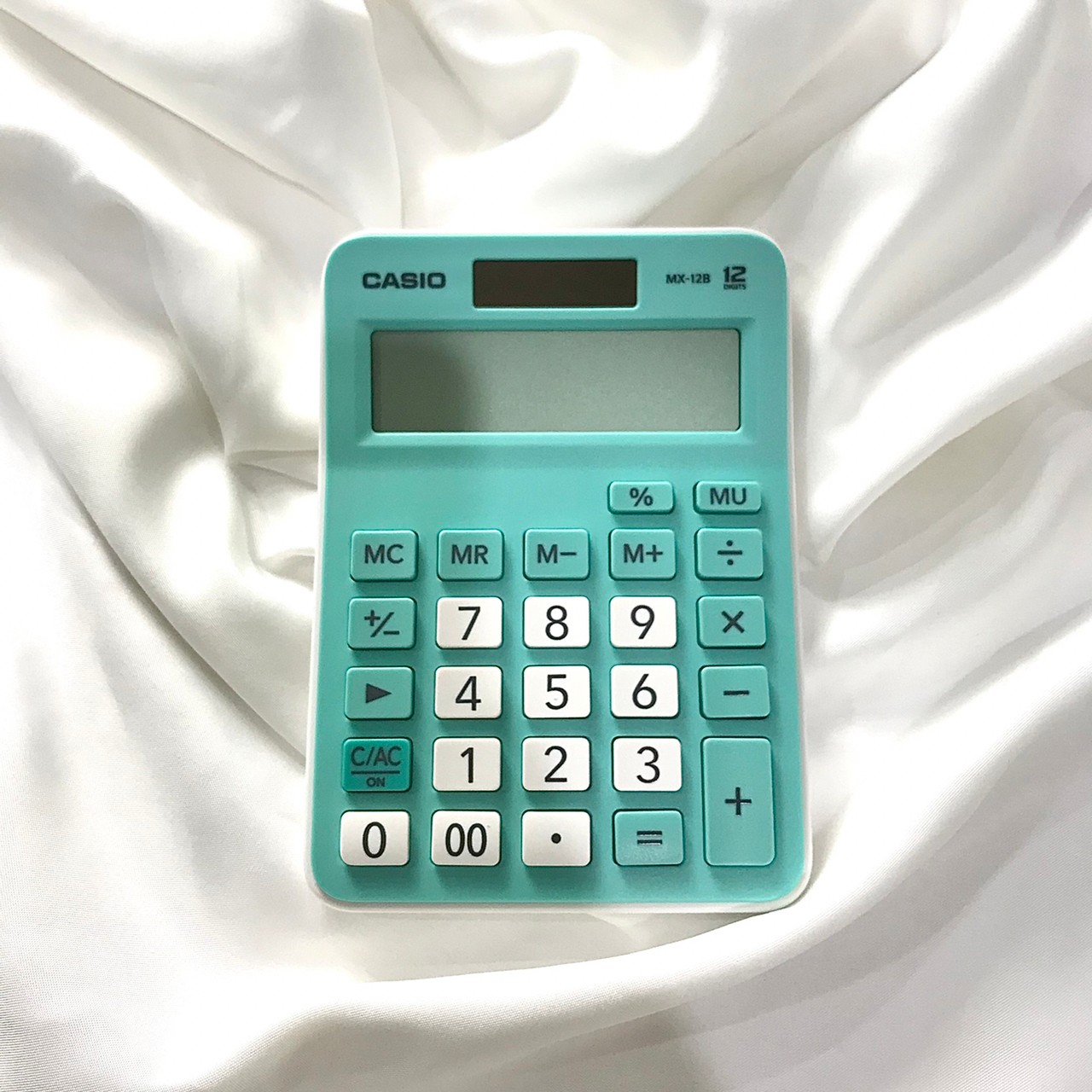 Casio เครื่องคิดเลข 12หลัก เรุ่น MX-12B(green) หมาะสำหรับใช้งาน