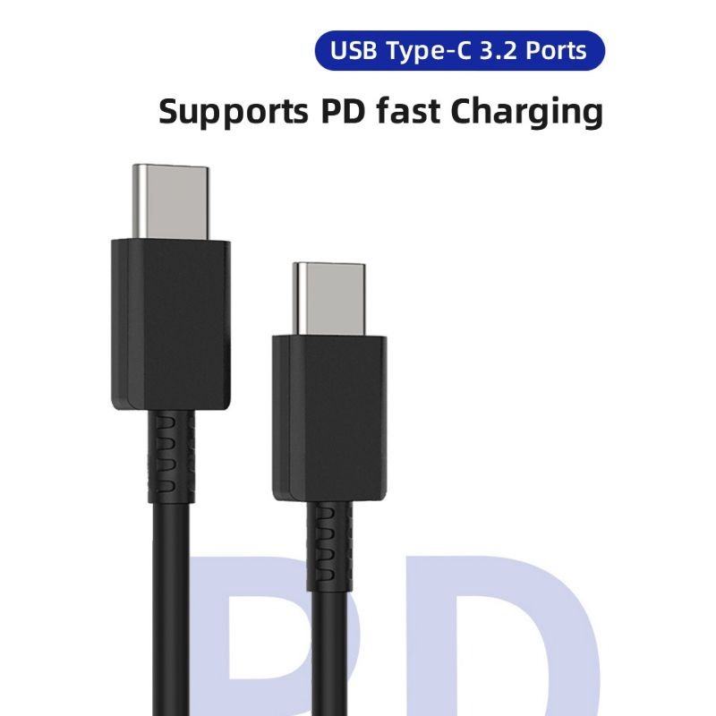 DÂY CÁP SẠC NHANH SAMSUNG  TYPE C TO TYPE C  DÂY 2 ĐẦU TYPE C