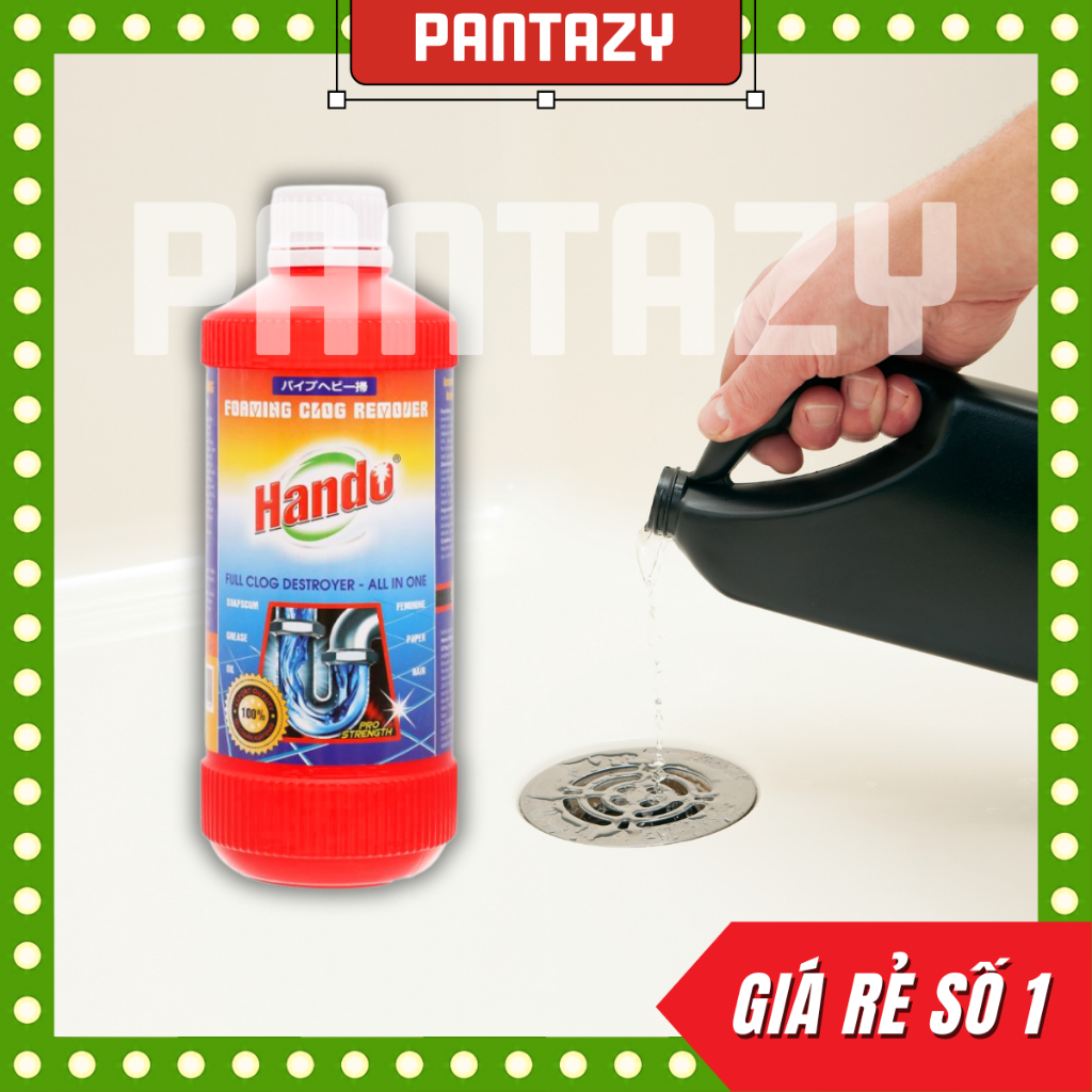 Nước thông cống siêu mạnh Hando - 570ML