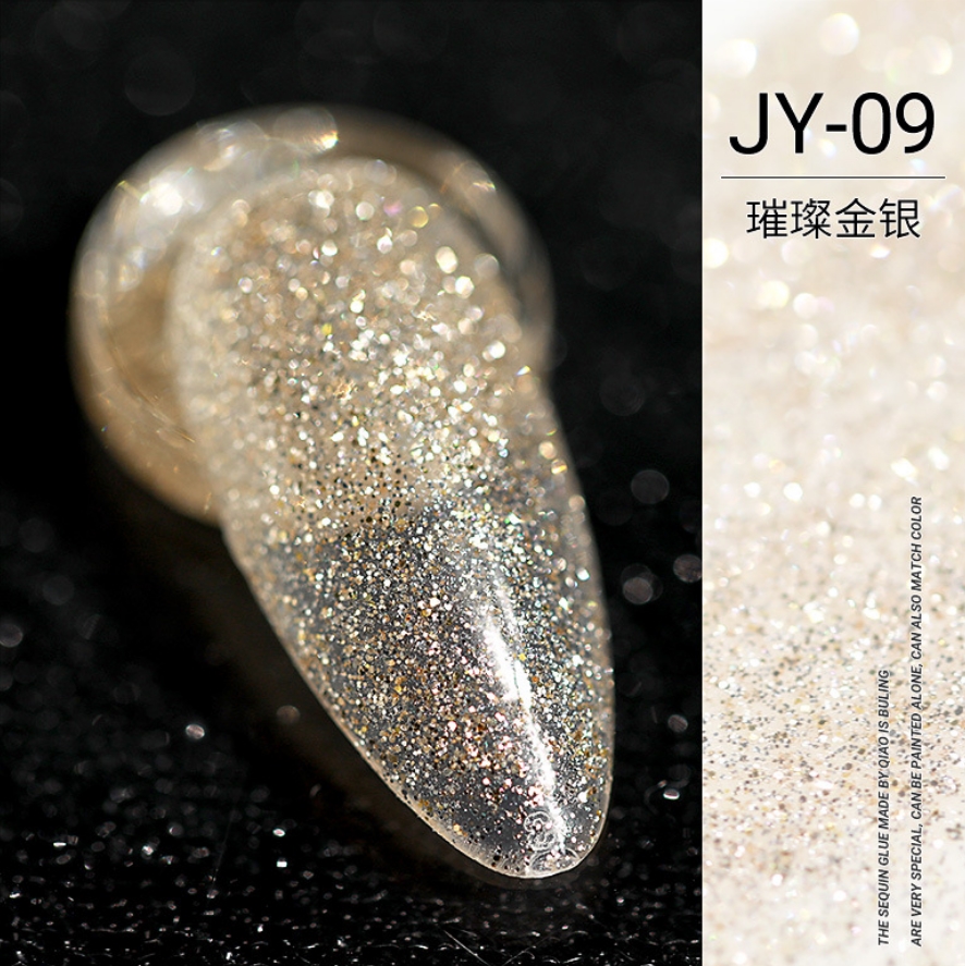 [HCM]Sơn gel AS nhũ mã JY 1-12