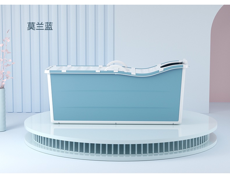 Foldable Adult Bath Tub (138cm Large) Foldable & Portable Plastic