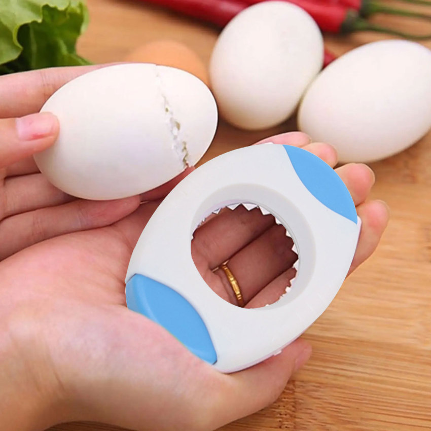 ⚡️Fast Delivery⚡️Practical Metal Egg Topper Cutter Shell Opener Steel Boiled Egg Open Creative Boiled Egg Opener Kitchen Tools